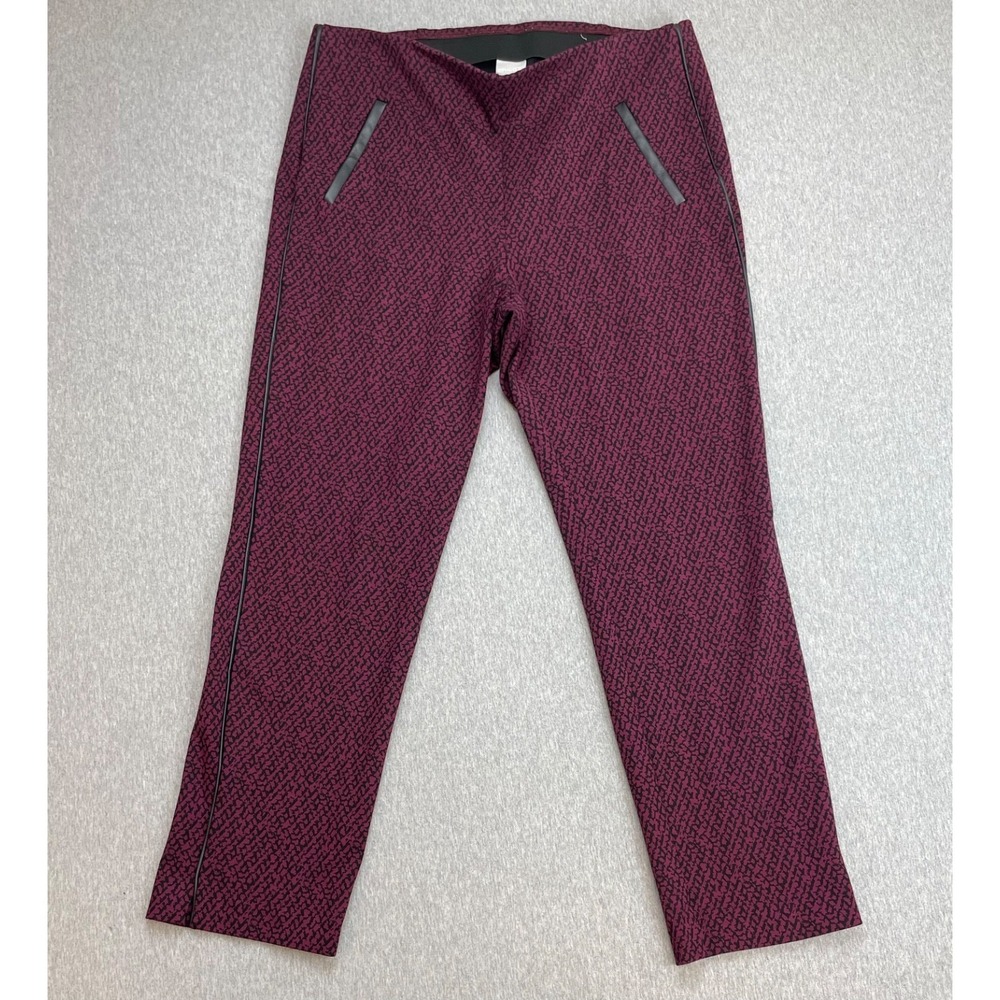 Chicos Legging Womens Size 2 ( Large/12) Stretch Slim Fit Ankle Pull On Mid-Rise